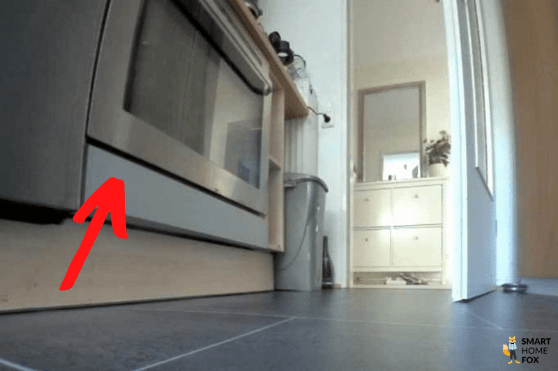 Oven can be seen in the Ecovacs Deebot X1 OMNI App